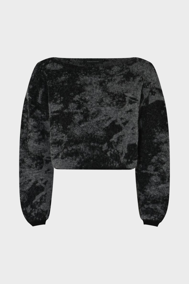 SARAH PACINI STRIK SORT/GR