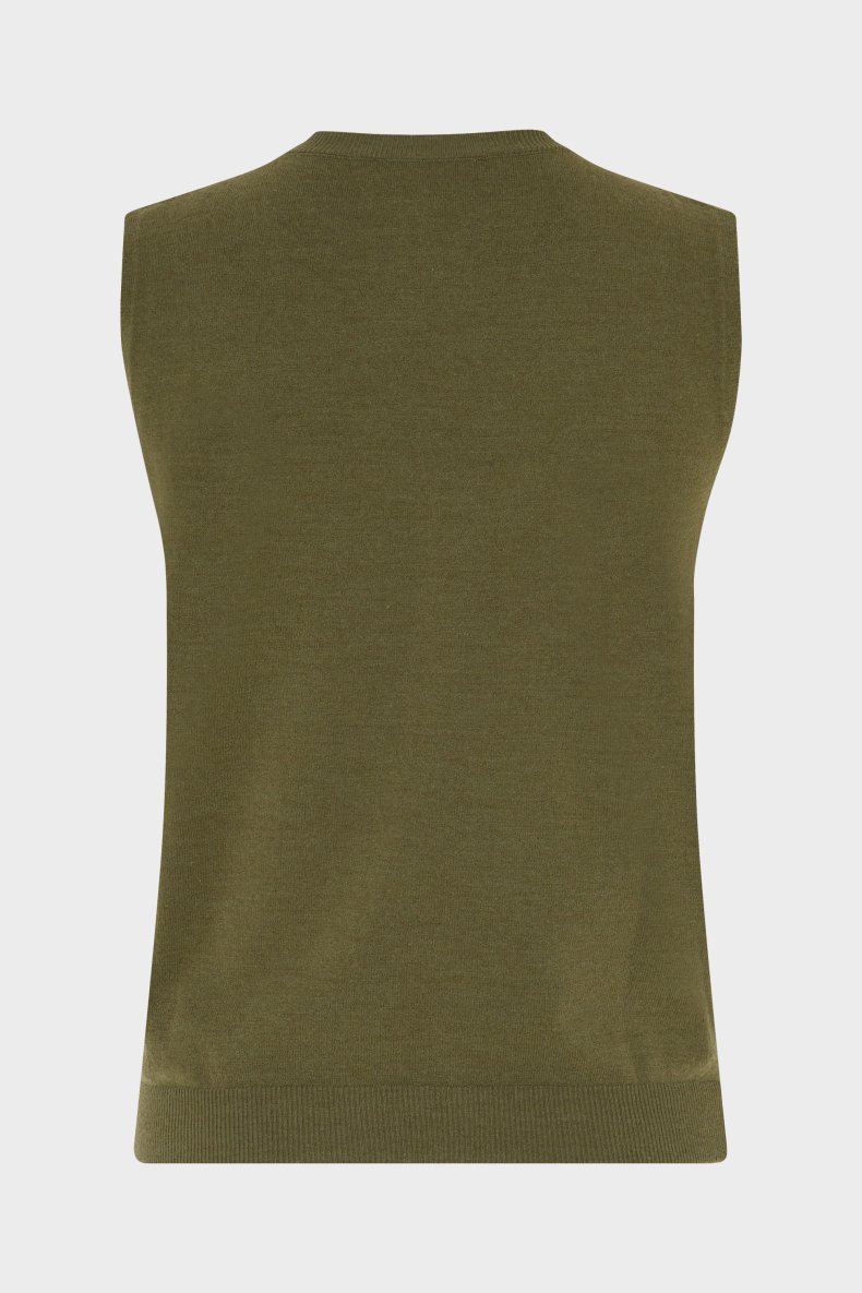 SARAH PACINI VEST ARMY