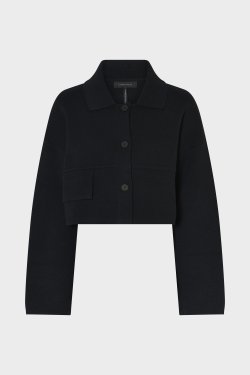 SARAH PACINI CARDIGAN SORT