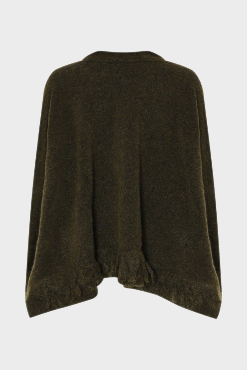 SARAH PACINI CARDIGAN OLIVEN