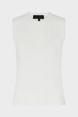 SARAH PACINI VEST CREME
