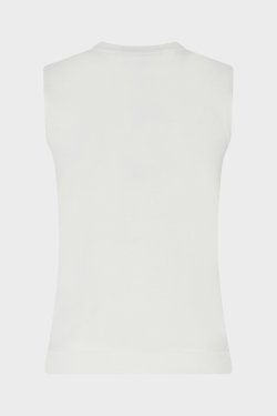 SARAH PACINI VEST CREME
