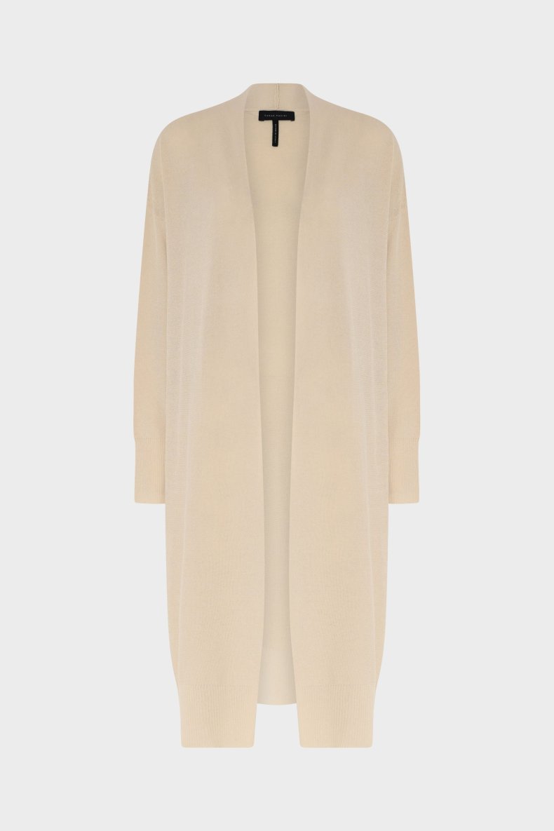 SARAH PACINI LANG CARDIGAN SAND