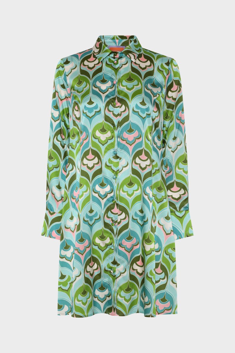 SEM PER LEI KJOLE MNSTRET GRN