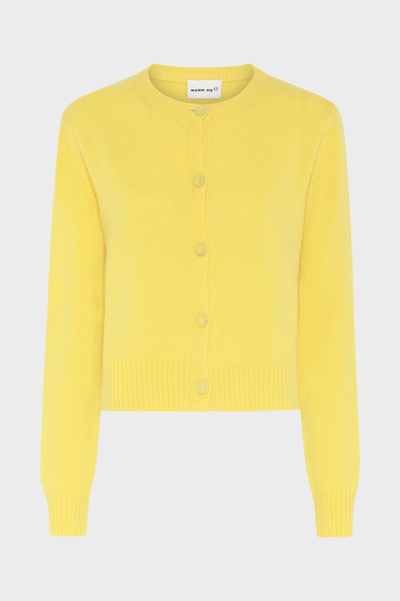 WARM ME CASHMERE CARDIGAN GUL