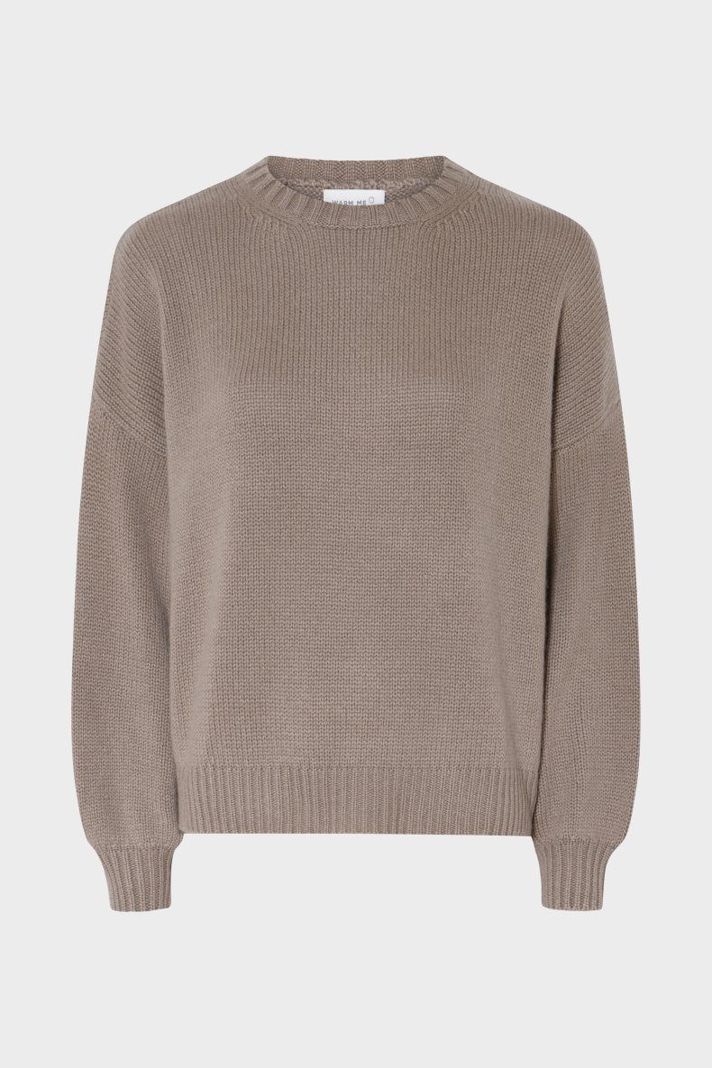 WARM ME CASHMERE STRIK BRUN
