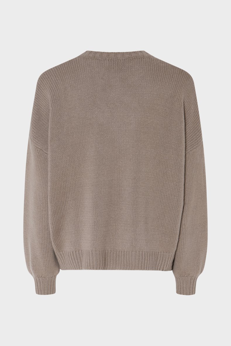 WARM ME CASHMERE STRIK BRUN