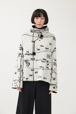 ANNETTE GRTZ CASHMERE STRIK ASTRO SORT/HVID