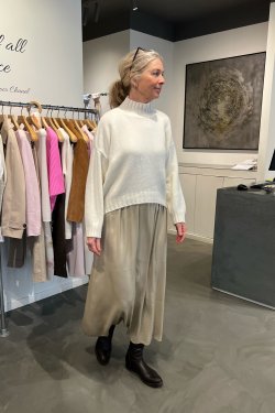 DRYKORN LANG NEDERDEL SAND