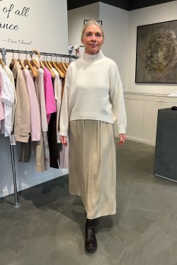 DRYKORN LANG NEDERDEL SAND