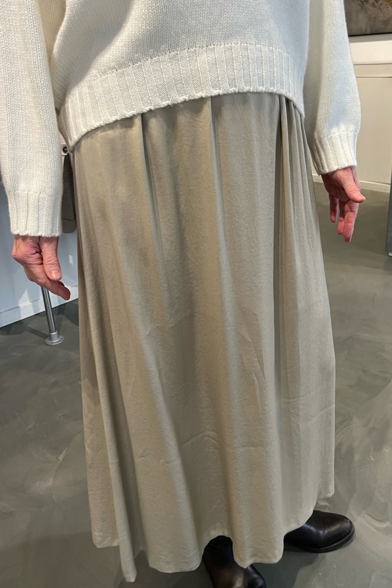 DRYKORN LANG NEDERDEL SAND