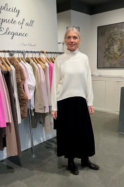 DRYKORN LANG NEDERDEL SORT