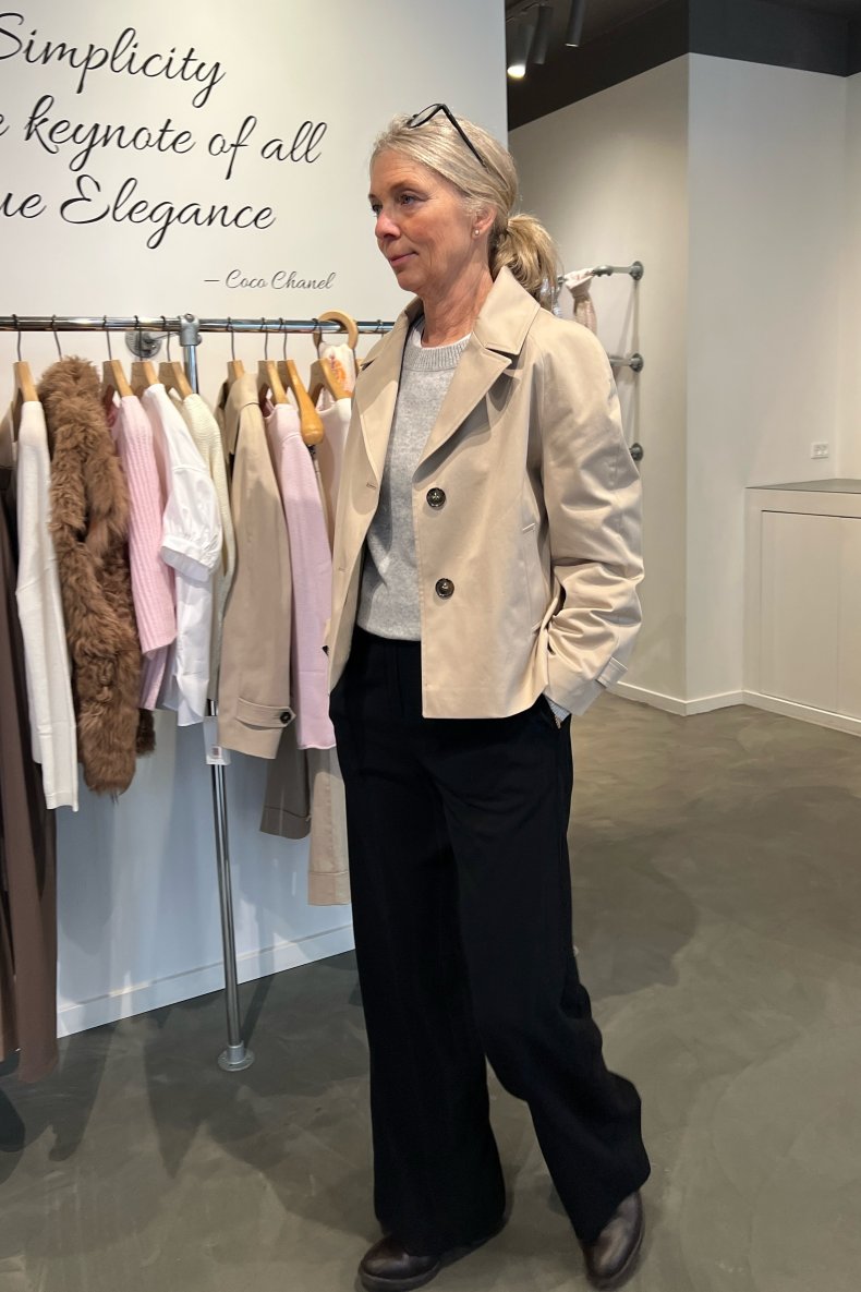 ICONS KORT JAKKE SAND