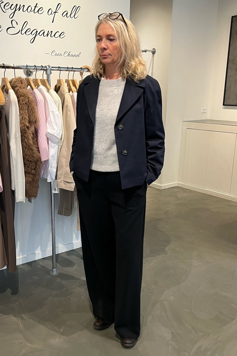 ICONS KORT JAKKE M�RKEBL�