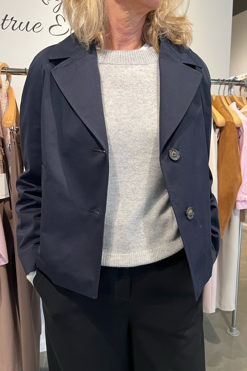 ICONS KORT JAKKE M�RKEBL�